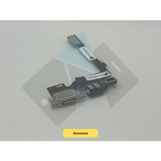 Dolna taśma ładowania Oryginalna Iphone 16 Pro Demontaż